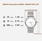 Vintage1960s Omega Seamaster Cosmic Cal 565 Automatic 35mm Men s From Japan Z091