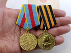 Soviet Medals For Liberation Warsaw  For Victory Over Germany Ww2 Document Ussr