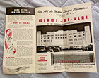 Vintage Rare 1950s Miami Jai-alai Foldout Program Brochure