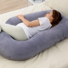 Momcozy Pregnancy Pillow  U Shaped Full Body Maternity Pillow For Sleeping With