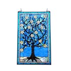 Stained Hanging Window Panel Glass Tree Of Life Design Tiffany Style