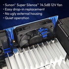 Stealthworks Fat Ps2 Quiet Fan Upgrade Mod For 39001 35001 30001r With Oem Psu