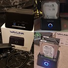 Wavlink 2 Bay External Hard Drive 2 5  3 5  Hdd Ssd Enclosure Usb 3 0 To Sata
