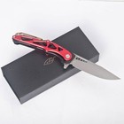 2pcs Pocket Knife  D2 Steel Blade  Aluminum Alloy Handle With Extra Edc Knife