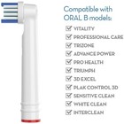 Replacement Toothbrush Heads For Oral-b  4 Pack Replacement Heads Compatible