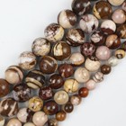 Natural Australian Zebra Jasper Gemstone Round Beads 4mm 6mm 8mm 10mm 12mm 15 5 