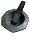 Thai Granite Mortar And Pestle 7 5    Heavy Stone Spice Herb Grinder Set