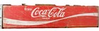 Coca-cola Wooden Soda Crate 24-bottle Holder 18 5x12x4
