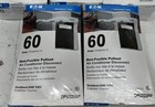 Lot Of 5 Eaton 60 Amp Non Fusible Pull Out Air Conditioner Disconnect