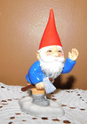Vintage Unieboek B v   Gorham  Porcelain Gnome Figurine Dwarfs 1980