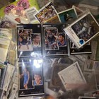 Huge Sports Card Lot Nba Nhl Mlb Nfl 1980s To 2024 Rcs Base 100 Sleeved Cards