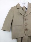 Cole By Sweet Kids Boys 12m 5 Piece Suit Beige Tan 