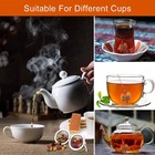 2 Pack Tea Ball Strainer     Stainless Steel Mesh Infuser For Loose Leaf Tea