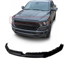 Grille Trim Molding Front Upper Paintable Replacement For 2019-2022 Ram 1500