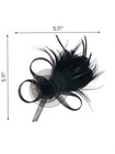 Vintage 50s Fascinator Hat Women Tea Party Wedding Derby Mini Headwear