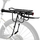 Rockbros Bike Cargo Rack With Fender Dual Quick Release Load 110-165lbs