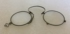 Antique Eyeglasses spectacles   Civil War Era   Wire Rim   Arm Oval Lens