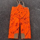 Redhead Bone-dry Blaze Orange Hunting Bib Overalls Camouflage Men   s Size 3xl