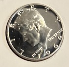 1964 Kennedy 90  Silver Half Dollar Cameo Superb Gem Proof 