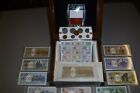 12-pc Poland Nieobiegowy Banknote And Coin Set  Case  Includes 2008-1000 Zlotych