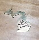 Brass Deer Michigan Trade Jewelry Muzzleloader Blackpowder Hawken Musket Rifle 