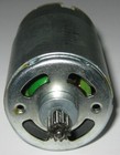 24 V - 1800 Rpm - Slow Speed Electric Dc Motor W  12t Steel Gear - High Torque