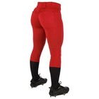 Champro Tournament Womens Softball Pants Size Large Red Bp11 New