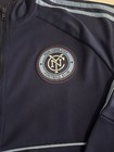 New York City Fc - Nycfc - Adidas Track Jacket Full-zip - Mens Large Futbol Zip