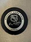 Pavel Bure Autographed New York Rangers Official Game Puck Russian Rocket Hof