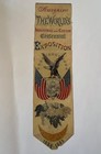 1884 New Orleans Worlds Cotton Centennial Exposition Silk Ribbon Souvenir Fair