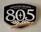     New 805 Firestone Walker Craft Shield Metal Tin Sign Beer Bar Mancave