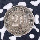 1876-j Germany 20 Pfennig Lot f5029 Silver 