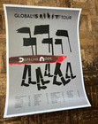 Depeche Mode 2017 Global Spirit Tour Poster  Actual Show Edition S e K Cd Lp Dvd
