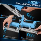 2-in-1 Cordless Brad Nailer 18 Ga Nail staple Gun With 1000pcs Staples New