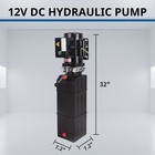 4 Gallon Hydraulic Power Unit Pump Single Phase 2850rpm 2hp Portable Car Lift