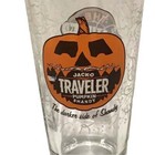 Jack-o Traveler Beer Company Pumpkin Shandy Halloween Pint Glass
