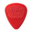 Dunlop Guitar Picks Nylon Midi 72 Pack  53mm Red