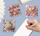 8pcs 5d Diy Diamond Painting Art Birthday Greeting Card Kits