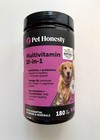 Pet Honesty Multivitamin 10-in-1 Soft Chews For Dogs  Count Of 180 Exp 03 2027