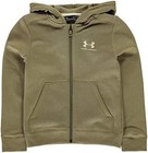Under Armour Boys  Full Zip Sweat Jacket  Green  14-16 Years