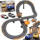 Slot Car Race Track Set Electric Powered Race Track Dual Racing Car Track Set