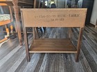 Mid Century Antique Lawrence Peabody Style Mcm Basic Witzside Table
