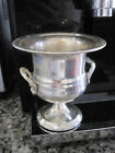 S n k  Ent Inc  Silver Tone Small Metal Trophy Cup With Handles Made In India