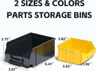 30pcs Wall Mounted Storage Bins Plastic Tool Organizer For Garage Storage Screws