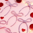  6 Pcs 4 3  X 6  2026 Valentine s Day Bows For Decor  Mix Pink Pink Mix  6 Pcs 