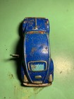 Showa Retro Mini Car Tin Toy Wind-up Vintage Antique Rare Made In Japan