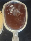 Vintage Sterling Silver Vanity Set Mirror Brush Comb