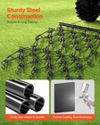 Vevor Drag Harrow 4 X 4 Ft Chain Harrow Atv Lawn Rake For Landscape Leveling