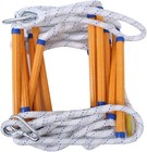 Rope Ladder 49 Feet Emergency Fire Escape Ladders Flame Resistant Safety Rope La