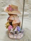 Cherished Teddies Carly 2006 Club Exclusive Figurine Flower Cart  ct0061 -no Box